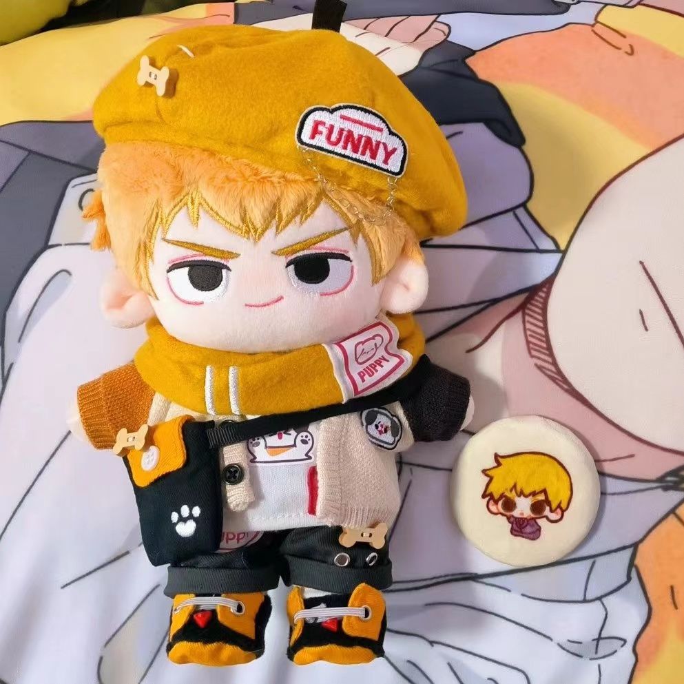 灵能百分百灵幻新隆周边20cm棉花娃娃正版游戏同款节日礼物送女生