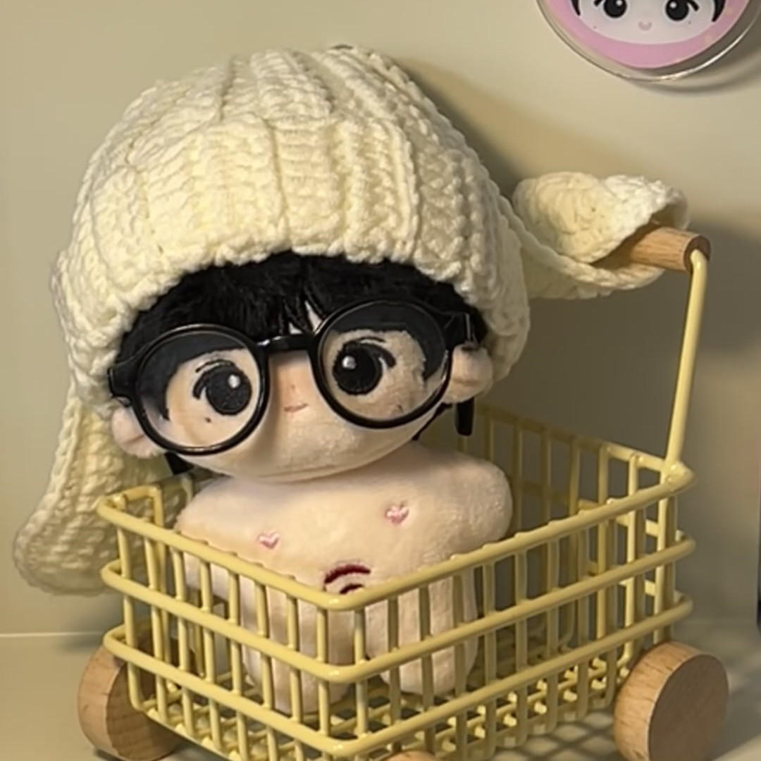 饼小呆登陆少年属性苏新皓10cm棉花娃娃可爱玩偶公仔送朋友礼物