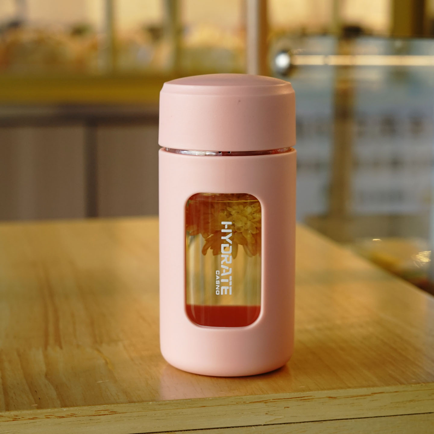 旅行玻璃杯上班族小巧便携女泡茶图片