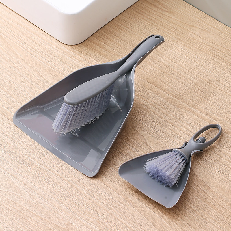塑料桌面迷你型扫把簸箕