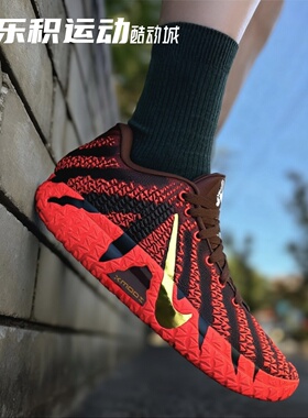 乐积运动 Nike JA3 莫兰特三代马年CNY限定实战篮球鞋 IB6509-200