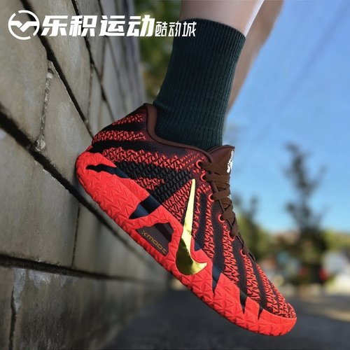 乐积运动 Nike JA3 莫兰特三代马年CNY限定实战篮球鞋 IB6509-200