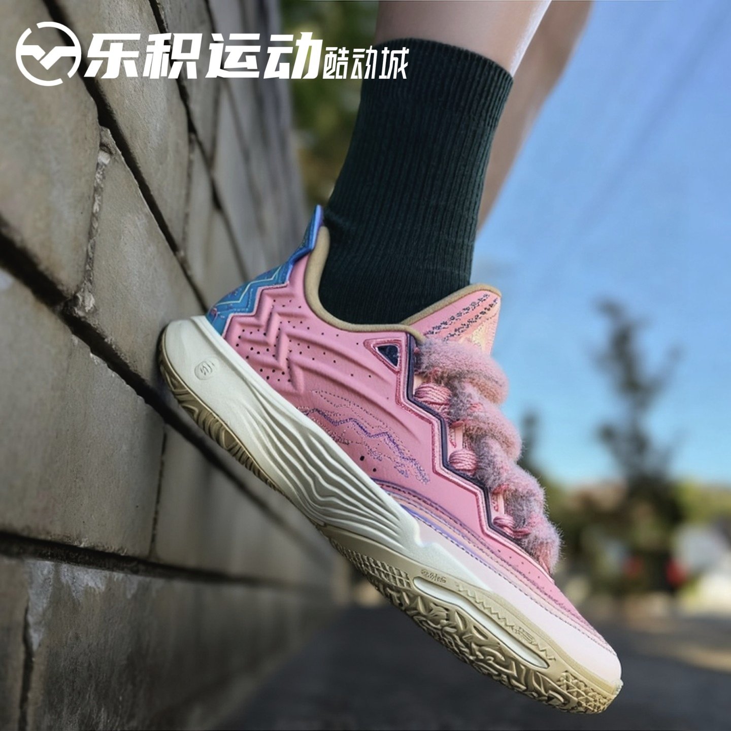 乐积运动 Anta安踏 KAI 2 欧文二代小公主实战篮球鞋112611110S-4