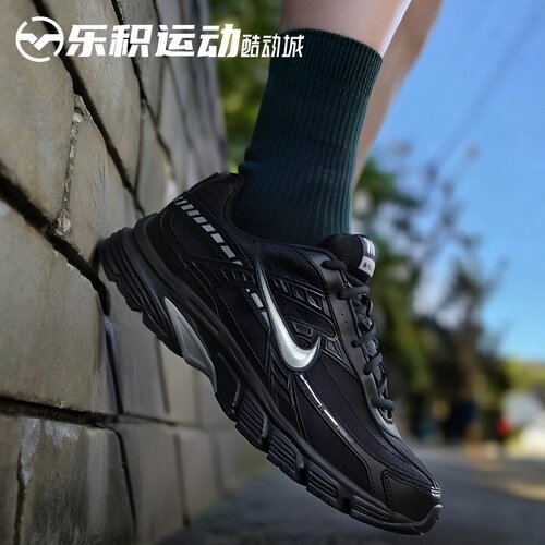 乐积运动NIKE INITIATOR 黑色 低帮休闲跑步运动老爹鞋IB4595-001