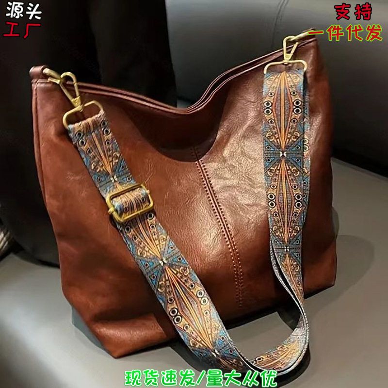 欧美新款时尚手提单肩斜挎包