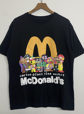 CPFM X McDonalds X Cacus Jack 麦当劳联名全家福发泡短袖T恤潮