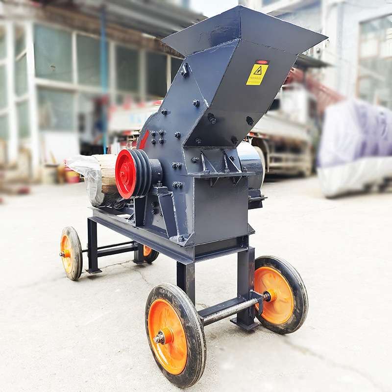 丰赫供应 小型可移动建筑垃圾粉碎机 制砂机 反击式锤式破碎机