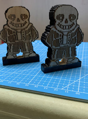 sans传说之下手办undertale游戏周边杉斯龙骨炮玩具