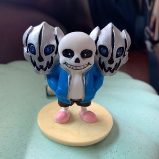 传说之下sans玩偶sans龙骨炮手办儿童玩具模型