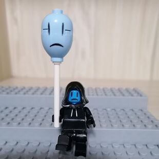 扫兴客后室Backrooms超可动兼容乐高人仔幸存者拼装积木儿童玩具
