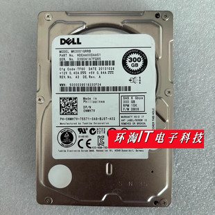 SAS 2.5 6GB硬盘R430 DELL R710 15K R520 R720 0NWH7V服务器300G