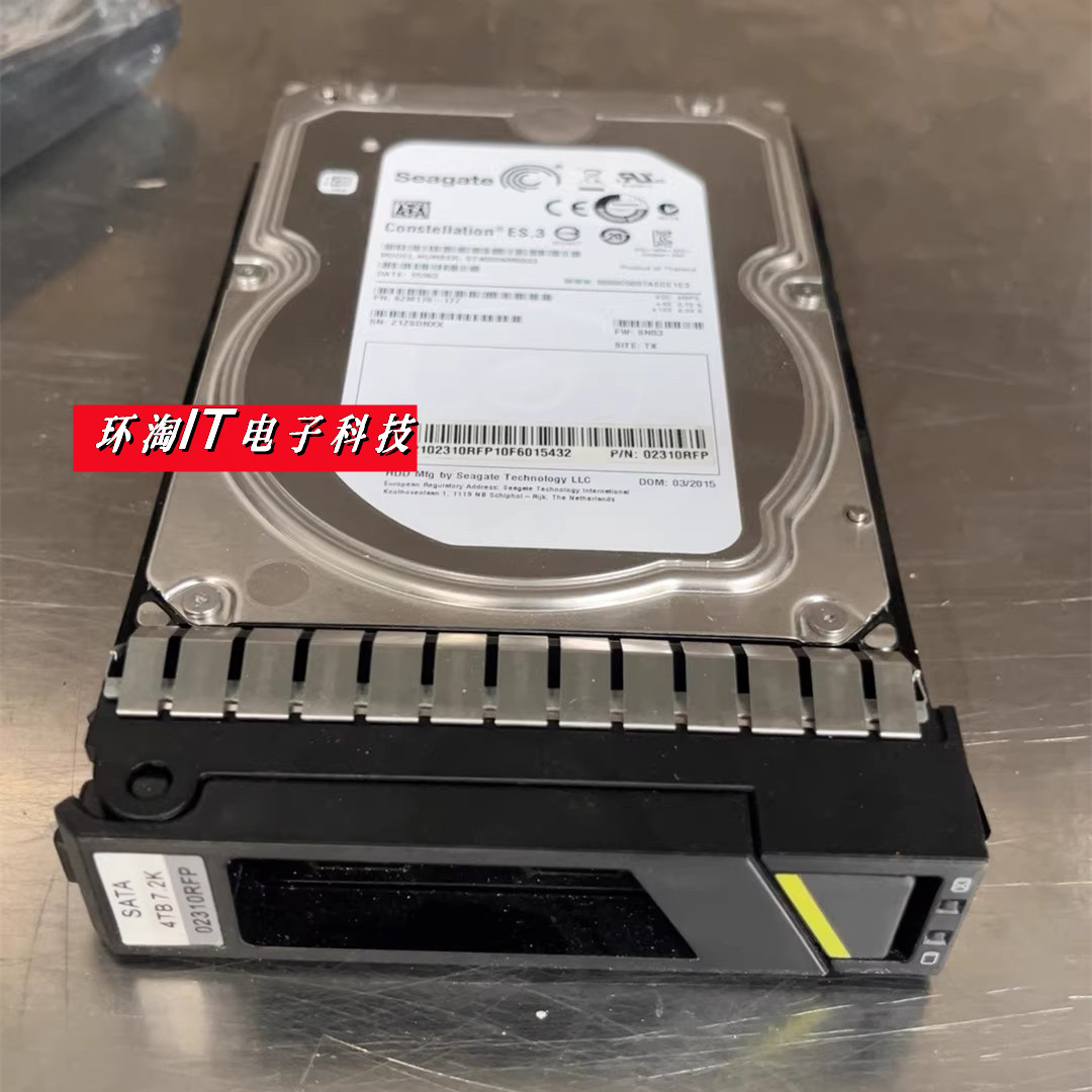 原装 02310RFP 02311AYV 服务器硬盘4T SATA RH2488 RH2288 V2 V3