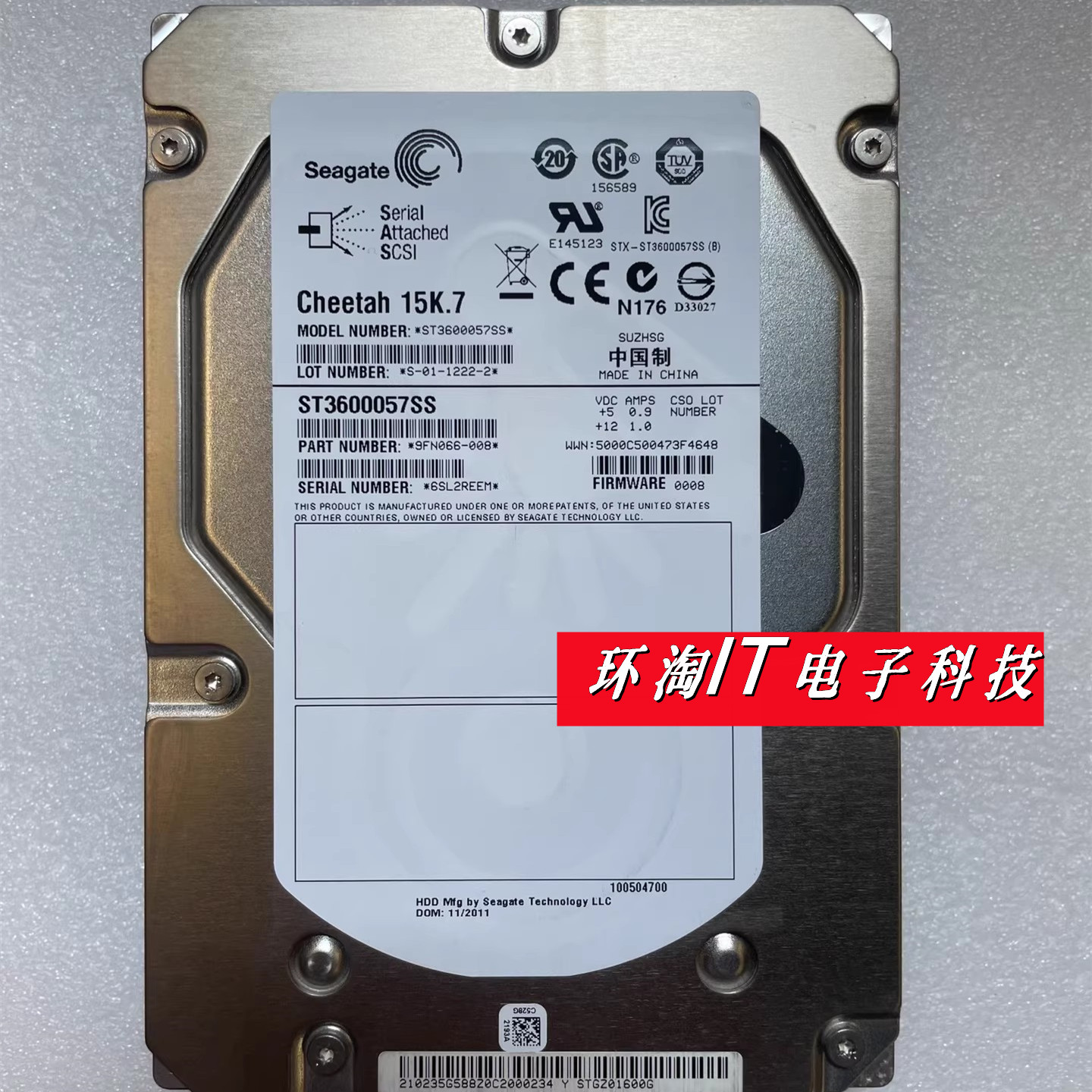 浪潮曙光思科联想ST3600057SS