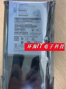 IBM 400G 12Gb SAS 2.5 SSD 01EJ037 01AC600 01EJ039 V5000 硬盘