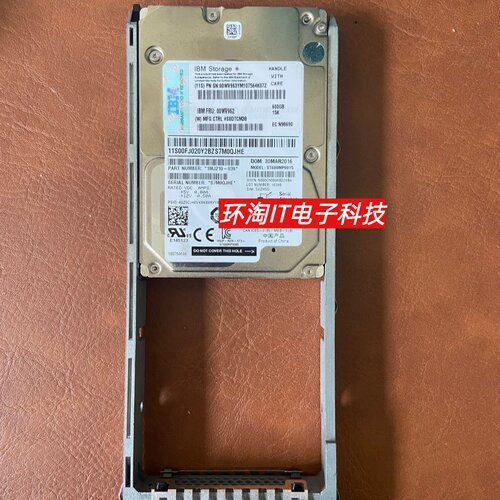 IBM 00WV962 00WV963 600G 15K 2.5 SAS DS8870 DS8880 存储硬盘
