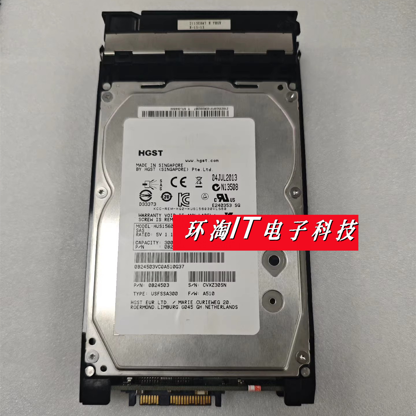 原装 S2600T S5500T S5600T 300G 15K SAS 0235G6VL硬盘 0235G6F0