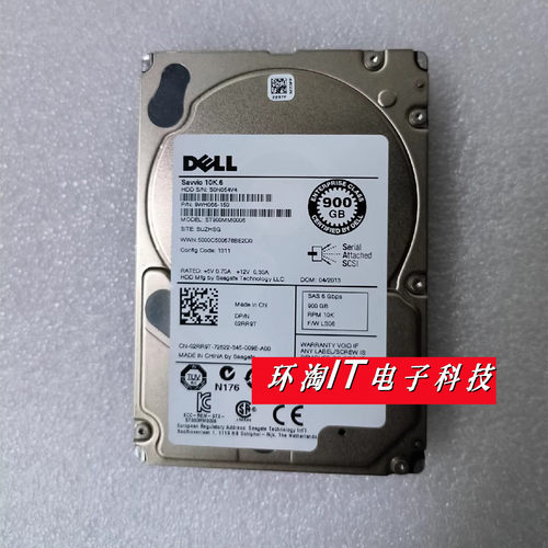 900GSAS10K6G2.5R730服务器