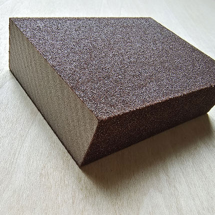 观荣堂打磨块/岩彩壁画做旧打磨砂纸海绵块立体抛光颗粒肌理效果