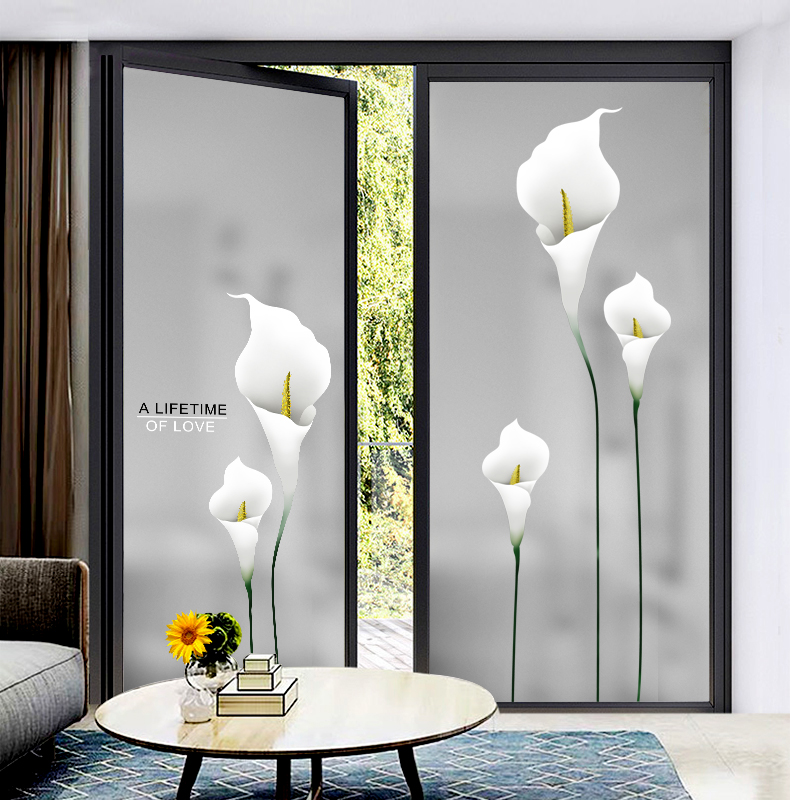 卫生间移门遮光防窥玻璃贴膜