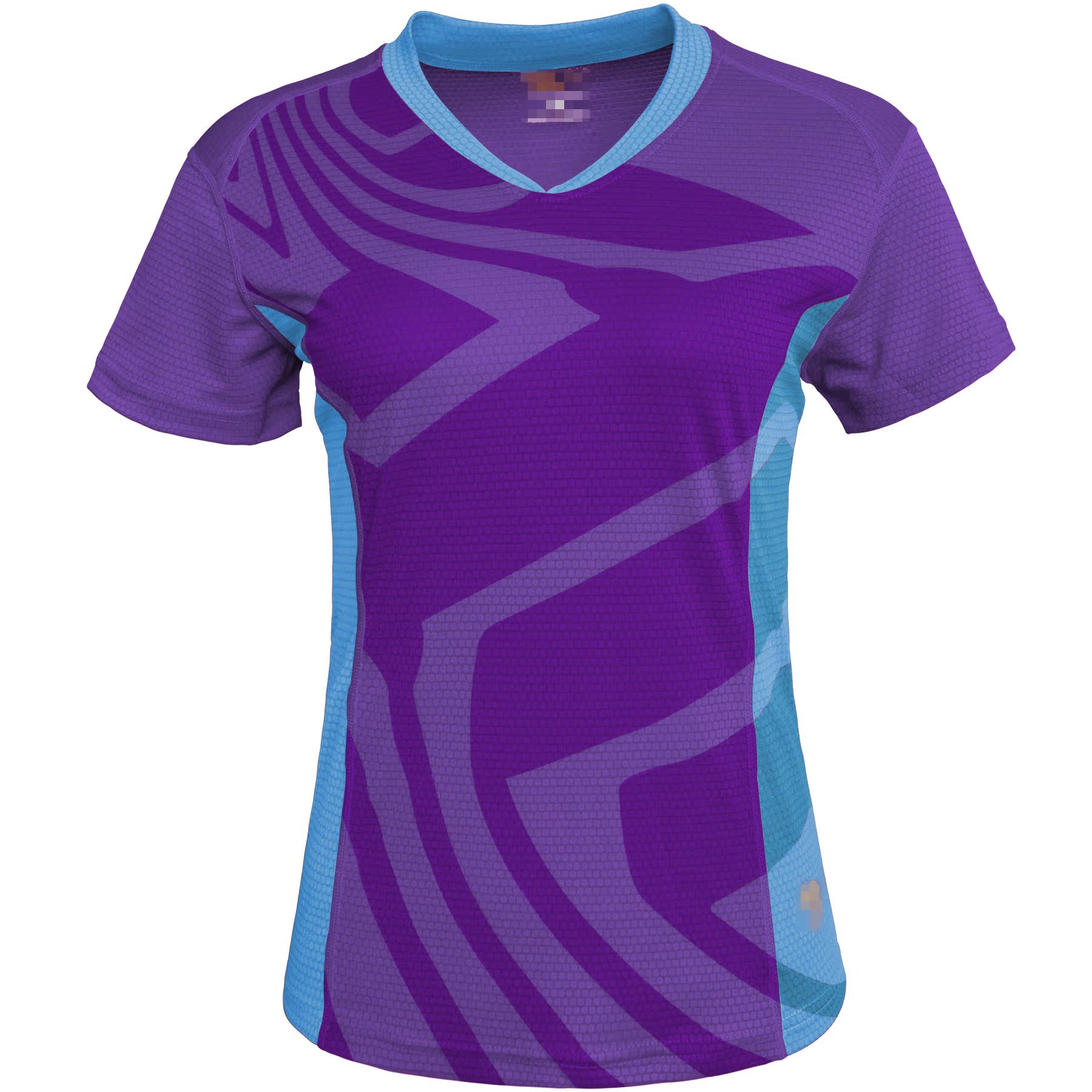 V领大印花运动女装拼色快干短袖吸湿排汗修身超薄透气户外速干T恤在类目 户外/登山/野营/旅行用品, 户外服装, 速干衣裤, 速干T恤中 - 来自Buy2taobao.com提供专业的淘宝代购服务