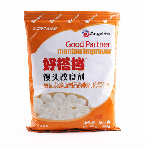 好搭档馒头改良剂 500克 花卷馒头增大增白辅助发酵酵母伴侣 - 封面