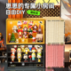 京选手办展示架方格积木透明阶梯式 泡泡玛特集装 箱多层盲盒收纳盒