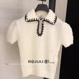 针织衫 日娜高奢20XXASIA ttb小众设计短袖 打底外穿上衣 BUYER