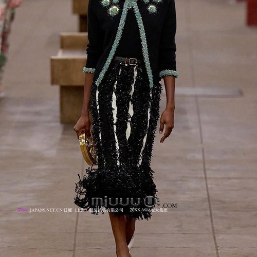 日娜高奢20XXASIA BUYER 12 fgo 早春新款显瘦修身毛针织衫上衣女