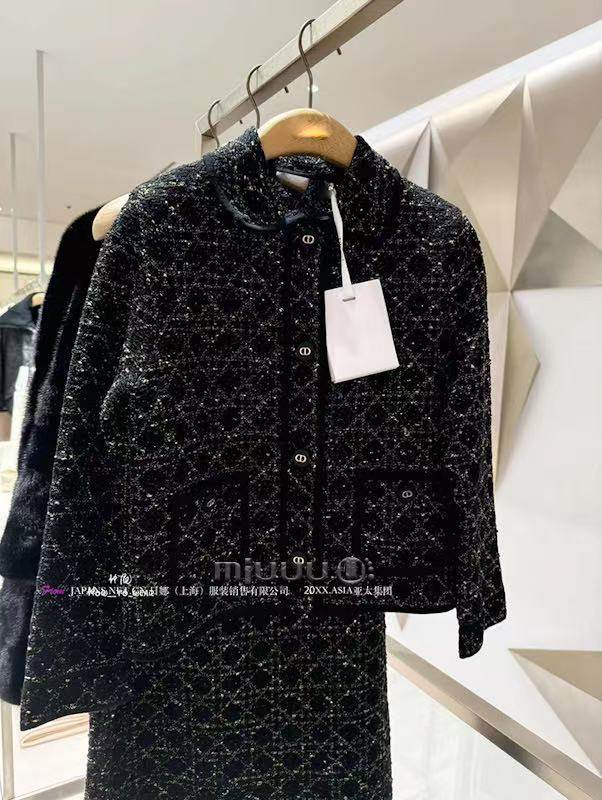 日娜高奢20XXASIA BUYER 12 bkl 新款短款小香风黑色气质风短外套