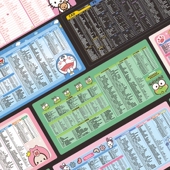 鼠标垫超大快捷键大全可爱卡通男女生cad excel办公ps键盘桌垫