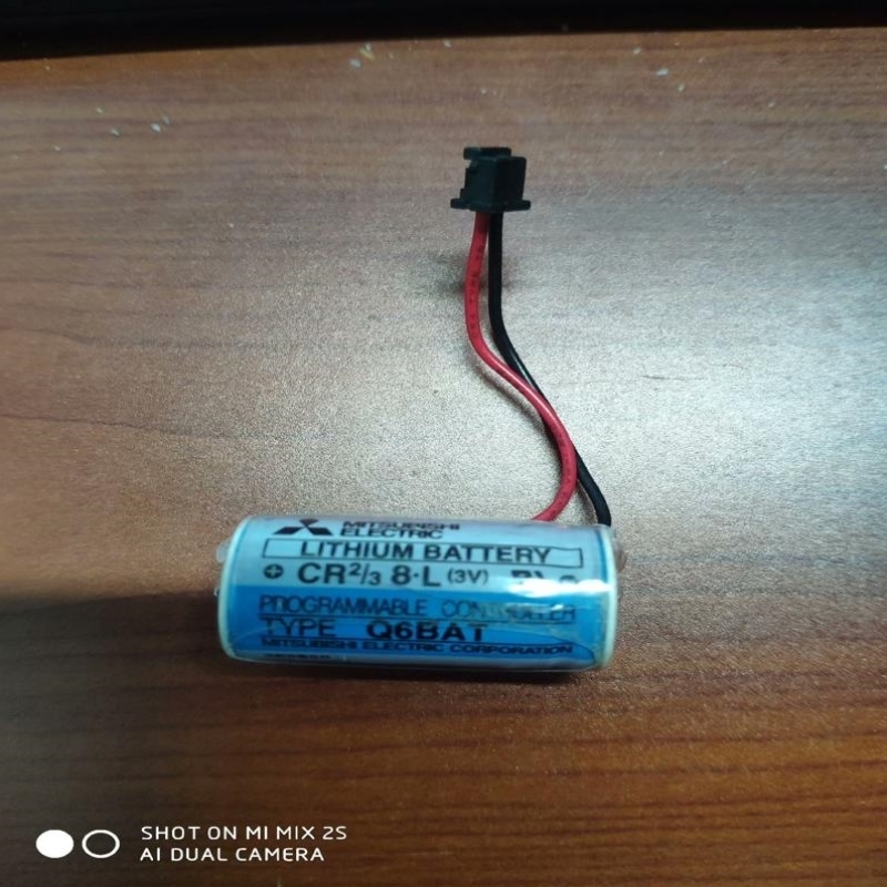 售前询价请询价原装Q系列PLC 3V电池 Q6BAT C