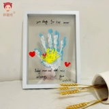 Памятная хваталка для младенца, отпечатки рук и ног, фоторамка, «сделай сам»