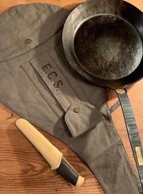 哈伯㊣日本puebco 羽毛球拍袋子收纳袋网球拍袋复古做旧高级感