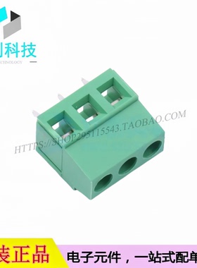 MX128L-5.08-03P-GN01-Cu-Y-A螺钉式接线端子 间距5.08mm直插1x3P