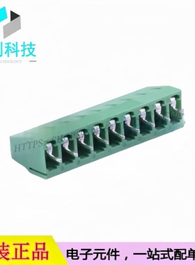 DB128V-5.0-9P-GN-S 螺钉式接线端子 间距5mm 直插1x9P 绿色