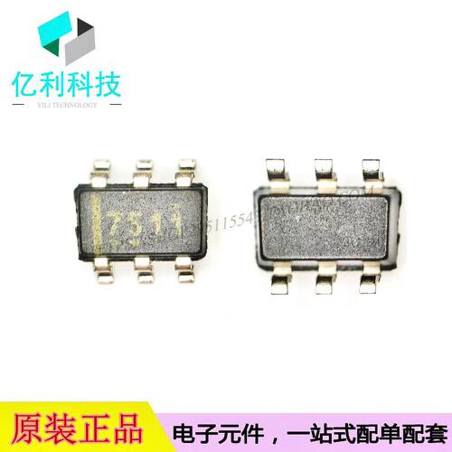 UCC27511DBVR丝印7511闸极驱动器