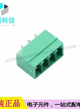 MX15EDGVC-3.5-04P-GN01-CU-A插拔式接线端子 间距3.5mm直针1x4P