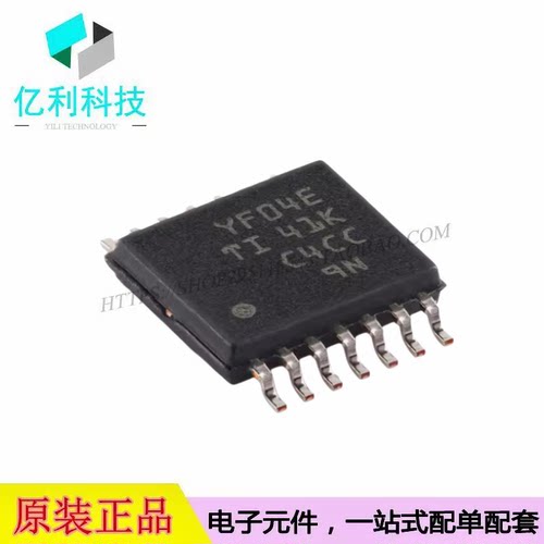 TXS0104EPWR TSSOP-14丝印YF04E漏极开路4位双向电压电平转换器