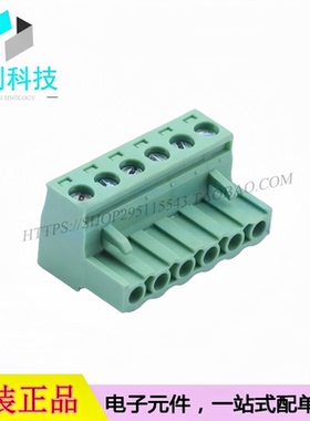 DB2EK-5.08-6P-GN-S 插拔式接线端子 间距5.08mm 公插头1x6P 绿色