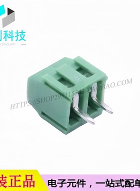 DB125-3.81-2P-GN-S 螺钉式接线端子 间距3.81mm 直插1x2P 绿色