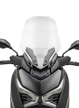 适用于天鹰25型Tx250前挡风玻璃加高改造25型Tx150防风挡玻璃加厚