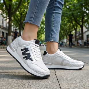 女鞋厚底运动单鞋women sport shoes big size 43 causal shoes