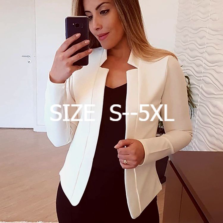 Coats Casual Blazer Jackets Suits women Plus size big Ladies