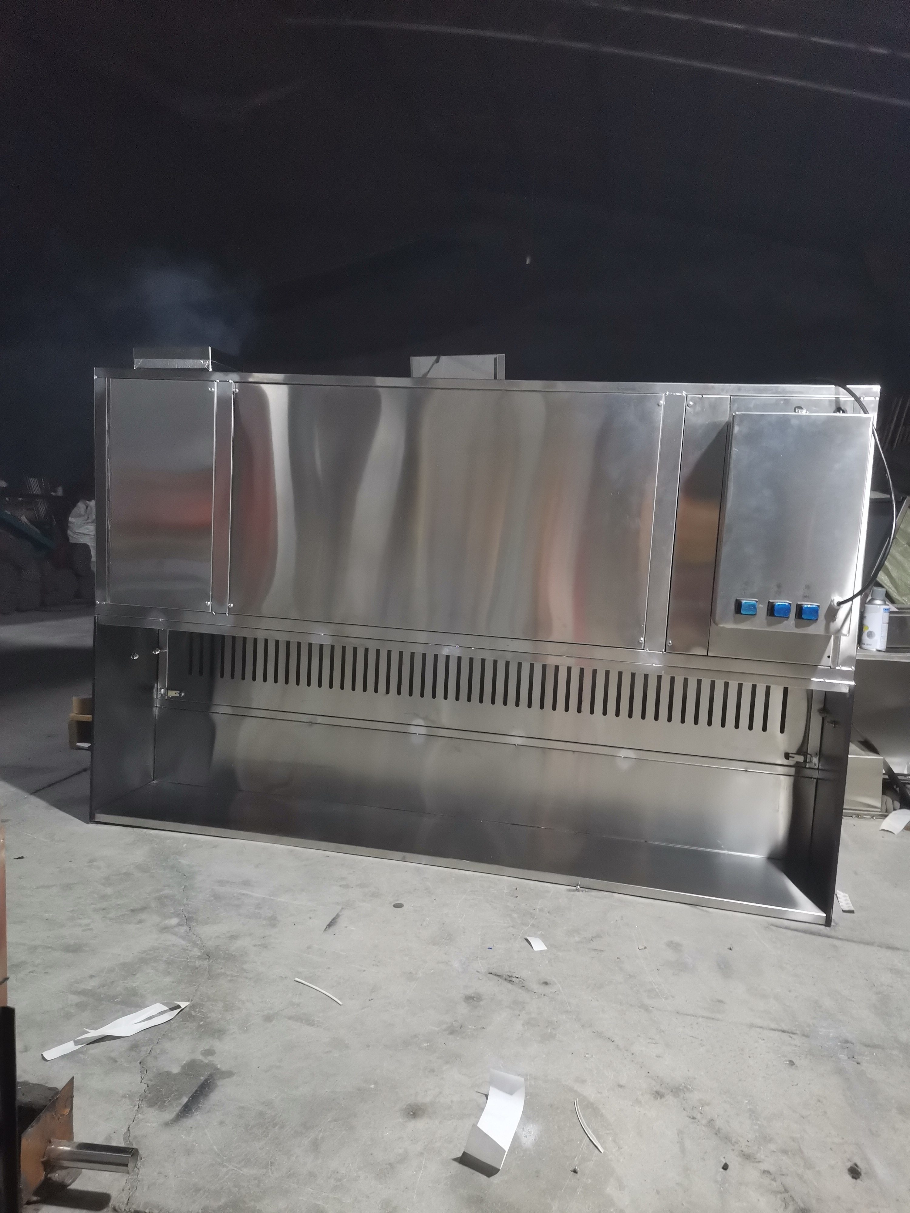 移动三轮车超窄烧烤油烟净化器夜市净化烧烤车一体机
