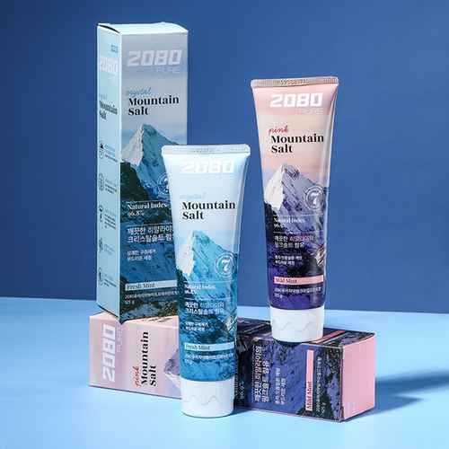 爱敬2080牙膏去牙渍清新口气防蛀