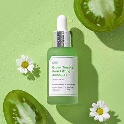 SUNGBOON绿番茄精华液收缩毛孔