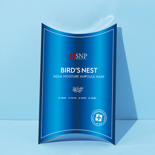 snp韩国海洋燕窝黄金保湿面膜