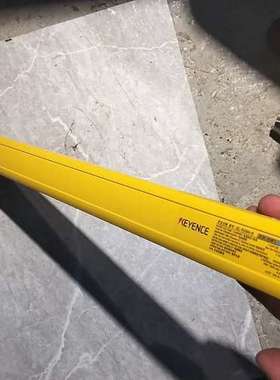 基恩士KEYENCE安全光栅GL-R28H-R，黄色外壳，成