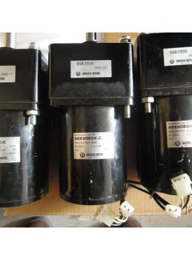 东方减速电机马达6RK60RGK-C+6GK150K60W200V实图