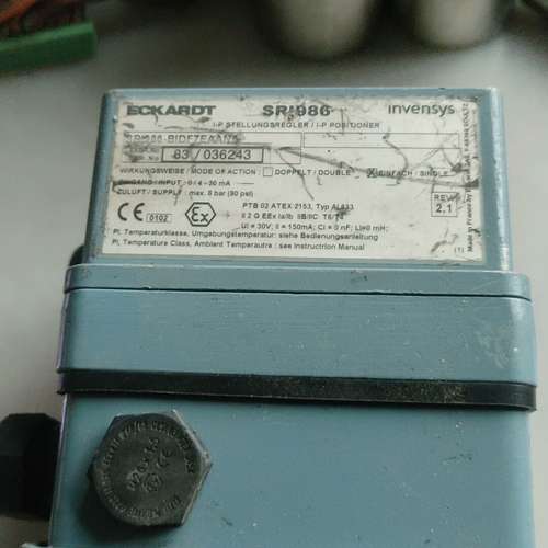 ECKARDT定位器，SR1986，库存货，SRI986